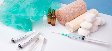 Penyediaan bahan habis pakai (BHP) oleh MCA Eye