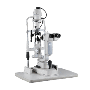 Slit Lamp untuk pemeriksaan detail struktur mata dengan pencahayaan intens